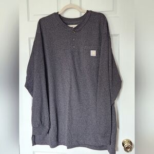 Carhartt 3XL Long Sleeve Loose Fit Pocket Shirt